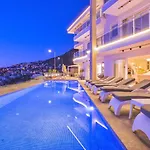 Villa Kiziltas 6 Bedroom Seaview With Private Pool Hot Tub Kalkan