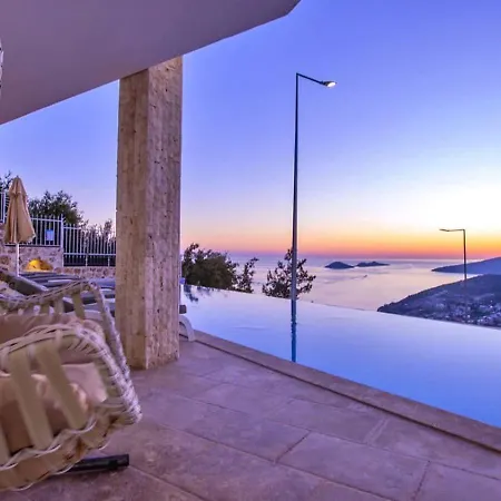 Kiziltas 6 Bedroom Seaview With Private Pool Hot Tub *
