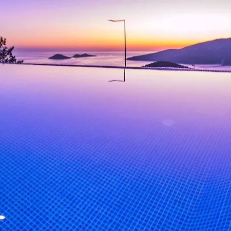 Kiziltas 6 Bedroom Seaview With Private Pool Hot Tub * Kalkan