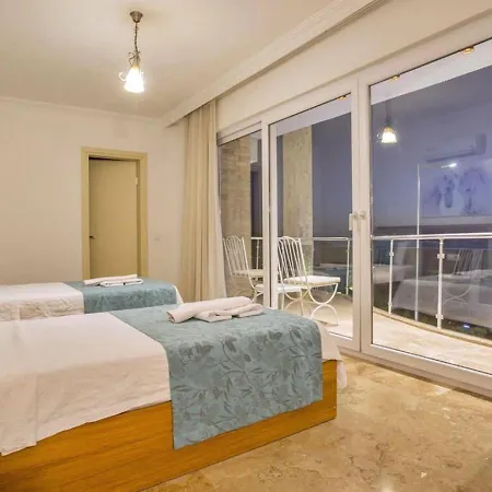 Villa Kiziltas 6 Bedroom Seaview With Private Pool Hot Tub Kalkan