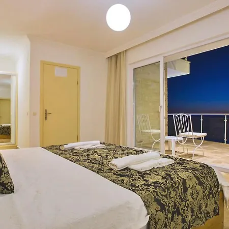 Kiziltas 6 Bedroom Seaview With Private Pool Hot Tub Kalkan