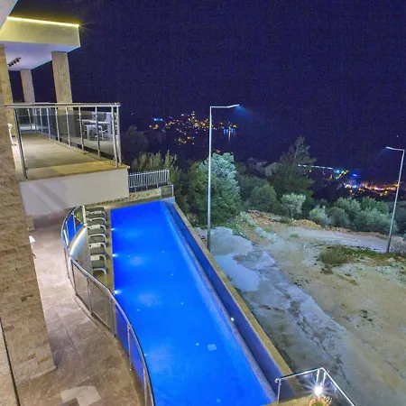 Kiziltas 6 Bedroom Seaview With Private Pool Hot Tub * Kalkan