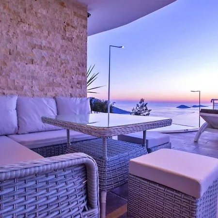 Kiziltas 6 Bedroom Seaview With Private Pool Hot Tub *