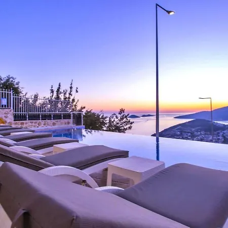 Villa Kiziltas 6 Bedroom Seaview With Private Pool Hot Tub