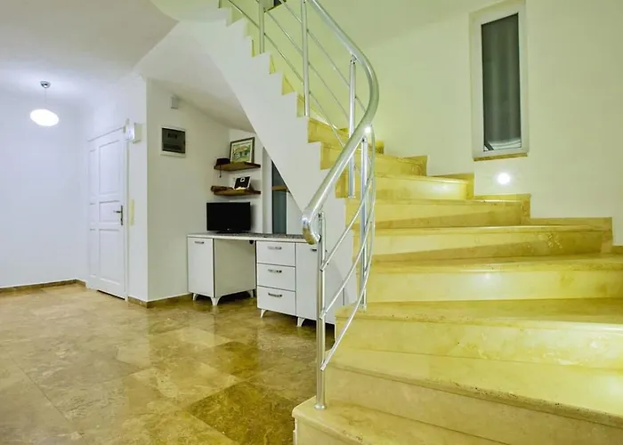 Kiziltas 6 Bedroom Seaview With Private Pool Hot Tub Kalkan