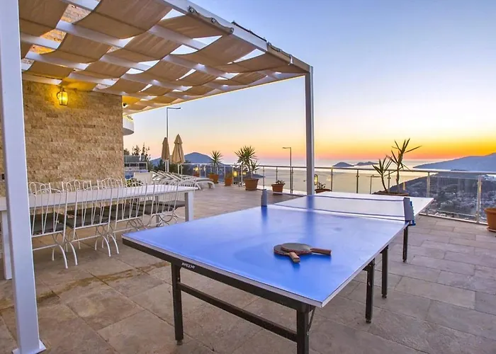 Willa Kiziltas 6 Bedroom Seaview With Private Pool Hot Tub
